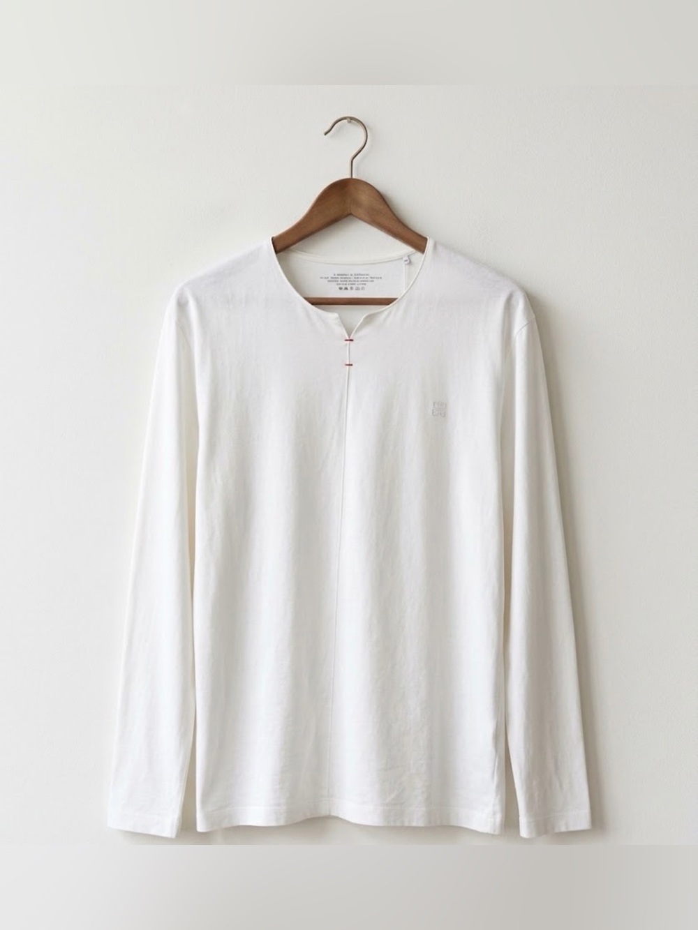 Givenchy White Long-Sleeve Crewneck Tee